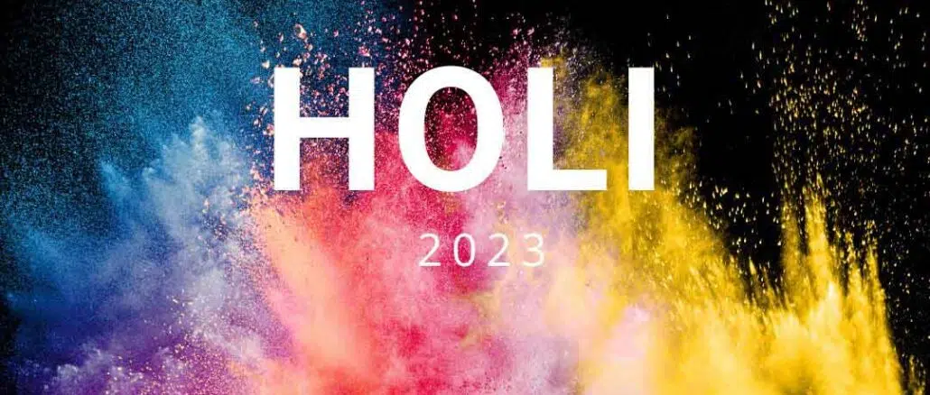 Colorful explosion for happy holi powder. 1 - flower images