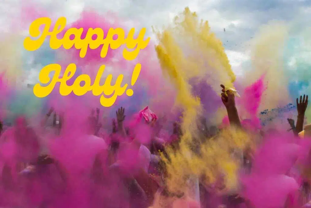 Holi festival color explosion - happy holi images