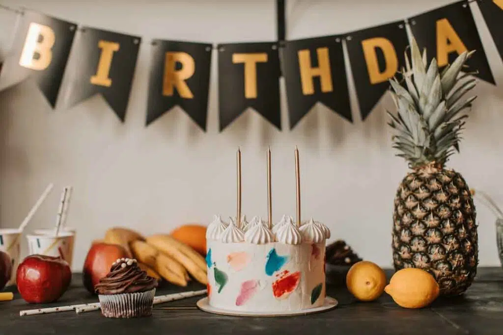 Birthday Cake on the Table - Free birthday cake images