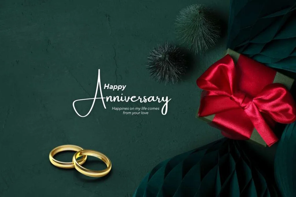 happy anniversary red rose and wedding ring - happy anniversary images