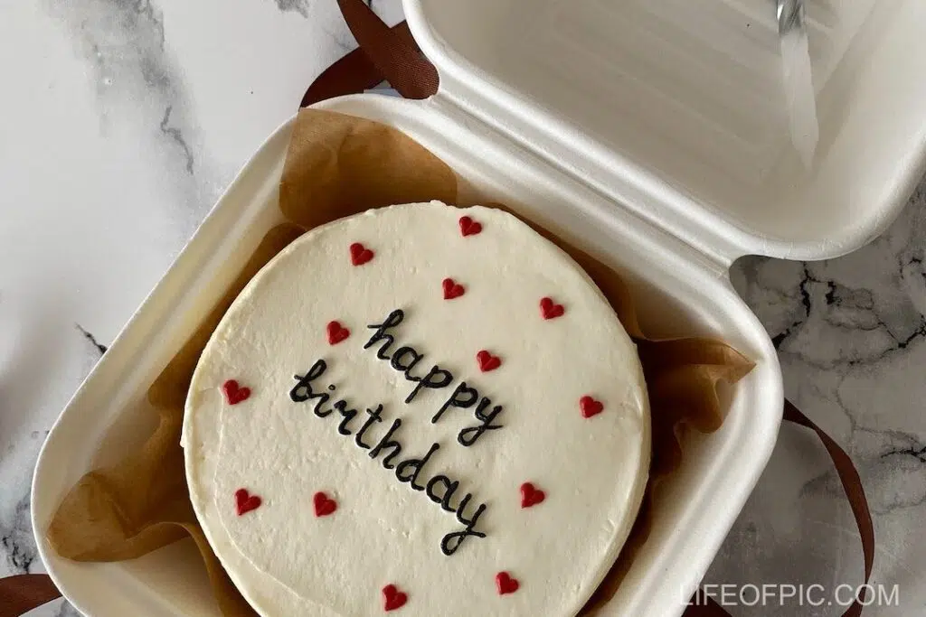 Birthday Cake in Box