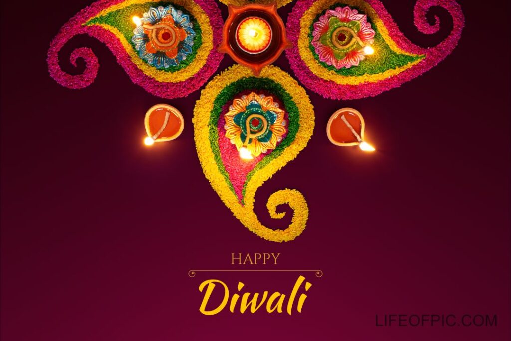 Colourful Elegant Diwali