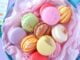 Close-Up-Shot-of-Delicious-French-Macarons