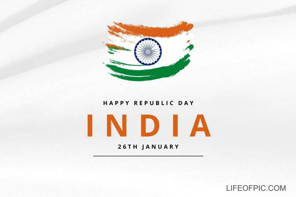 Colorful Bold Happy Republic Day India - happy republic day images